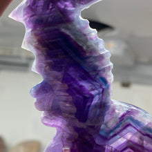 Chargez l'image dans la visionneuse de la galerie, Fluorite Sea Horse #2 * UV Reactive