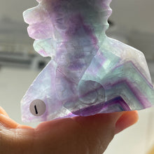 Bild in Galerie-Viewer laden, Fluorite Sea Horse #1 * UV Reactive