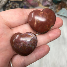 Chargez l'image dans la visionneuse de la galerie, Petrified Wood Heart Set #02 & #03