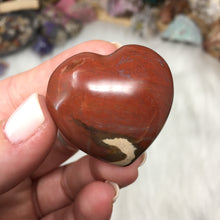 Chargez l'image dans la visionneuse de la galerie, Petrified Wood Heart Set #04 & 05