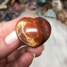 Chargez l'image dans la visionneuse de la galerie, Petrified Wood Heart Set #18, 19, 20