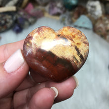 Chargez l'image dans la visionneuse de la galerie, Petrified Wood Heart Set #18, 19, 20