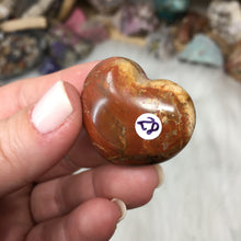 Chargez l'image dans la visionneuse de la galerie, Petrified Wood Heart Set #28, 29, 30