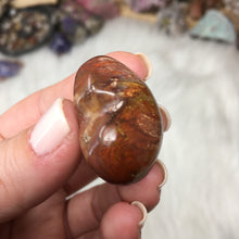 Chargez l'image dans la visionneuse de la galerie, Petrified Wood Heart Set #28, 29, 30