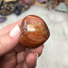 Chargez l'image dans la visionneuse de la galerie, Petrified Wood Heart Set #28, 29, 30