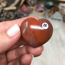 Chargez l'image dans la visionneuse de la galerie, Petrified Wood Heart Set #28, 29, 30