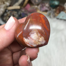 Chargez l'image dans la visionneuse de la galerie, Petrified Wood Heart Set #28, 29, 30