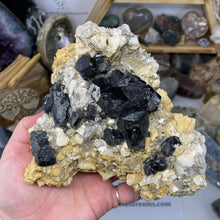 Load image into Gallery viewer, Black Tourmaline with Feldspar and Muscovite Large Rough #03