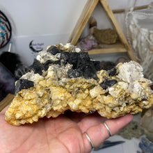Load image into Gallery viewer, Black Tourmaline with Feldspar and Muscovite Large Rough #03