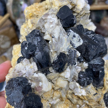 Load image into Gallery viewer, Black Tourmaline with Feldspar and Muscovite Large Rough #03
