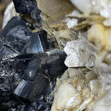 Load image into Gallery viewer, Black Tourmaline with Feldspar and Muscovite Large Rough #03