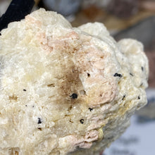 Chargez l'image dans la visionneuse de la galerie, Black Tourmaline with Feldspar and Muscovite Rough #04