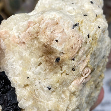 Chargez l'image dans la visionneuse de la galerie, Black Tourmaline with Feldspar and Muscovite Rough #04