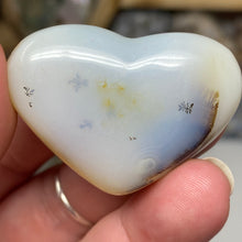 Load image into Gallery viewer, Dendritic Agate Heart #17