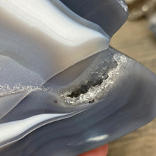 Load image into Gallery viewer, Druzy Agate with Amethyst Tree #02
