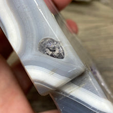 Load image into Gallery viewer, Druzy Agate with Amethyst Tree #02