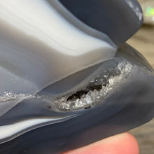 Load image into Gallery viewer, Druzy Agate with Amethyst Tree #02