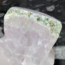 Load image into Gallery viewer, Quartz Snowman #05 ~ Quartz with Amethyst and Rainbows