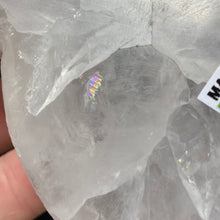 Load image into Gallery viewer, Quartz Snowman #05 ~ Quartz with Amethyst and Rainbows
