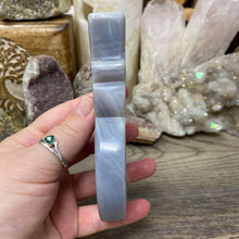 Load image into Gallery viewer, Druzy Agate Snowman #03