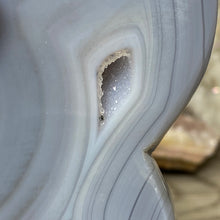 Load image into Gallery viewer, Druzy Agate Snowman #03