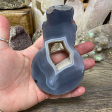Load image into Gallery viewer, Druzy Agate Snowman #02