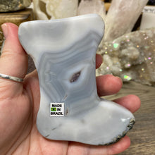 Load image into Gallery viewer, Druzy Agate Stocking #01 with Amethyst
