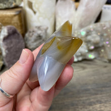 Chargez l'image dans la visionneuse de la galerie, Natural Agate Druzy Star