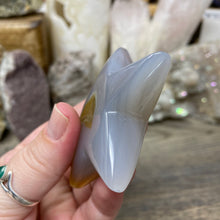 Chargez l'image dans la visionneuse de la galerie, Natural Agate Druzy Star