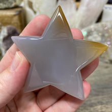 Chargez l'image dans la visionneuse de la galerie, Natural Agate Druzy Star