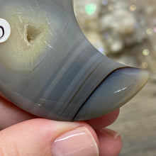 将图像加载到图库查看器中,Druzy Agate Moon #05