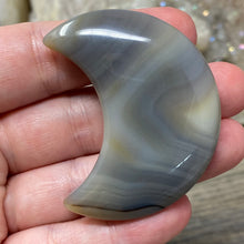 将图像加载到图库查看器中,Druzy Agate Moon #05