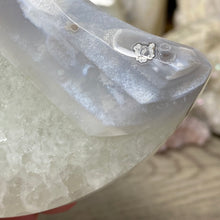 Load image into Gallery viewer, Druzy Agate Large Moon #02 *Rainbows