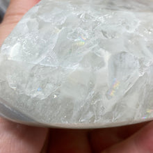 Load image into Gallery viewer, Druzy Agate Large Moon #02 *Rainbows