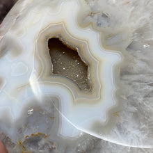Load image into Gallery viewer, Druzy Agate Large Moon #03 *Rainbows
