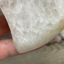 Load image into Gallery viewer, Druzy Agate Large Moon #03 *Rainbows