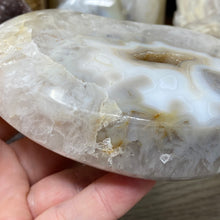 Load image into Gallery viewer, Druzy Agate Large Moon #03 *Rainbows