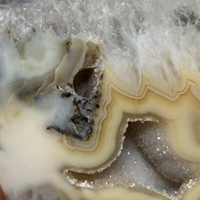 将图像加载到图库查看器中,Druzy Agate Large Moon #04 *Rainbows