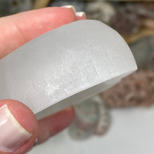 Load image into Gallery viewer, Selenite 3.5" Heart Bowl #02