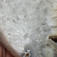 将图像加载到图库查看器中,Druzy Agate Large Moon #04 *Rainbows