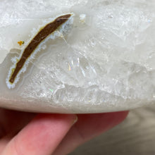 将图像加载到图库查看器中,Druzy Agate Large Moon #04 *Rainbows