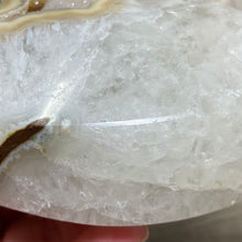 将图像加载到图库查看器中,Druzy Agate Large Moon #04 *Rainbows