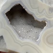 Load image into Gallery viewer, Druzy Agate Large Moon #05 *Rainbows
