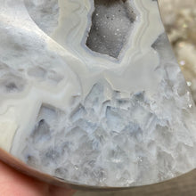 Load image into Gallery viewer, Druzy Agate Large Moon #05 *Rainbows