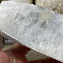 Load image into Gallery viewer, Druzy Agate Large Moon #05 *Rainbows