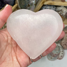 Load image into Gallery viewer, Selenite 3.5" Heart Bowl #05
