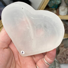 Load image into Gallery viewer, Selenite 3.5" Heart Bowl #06
