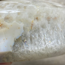 将图像加载到图库查看器中,Druzy Agate Large Moon #06 *Rainbows