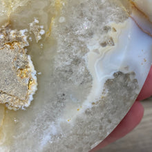 将图像加载到图库查看器中,Druzy Agate Large Moon #06 *Rainbows