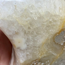 将图像加载到图库查看器中,Druzy Agate Large Moon #06 *Rainbows